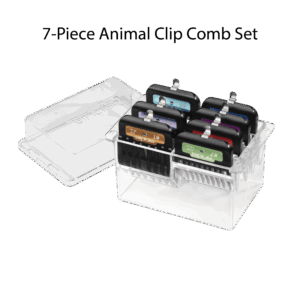Andis 7-Piece Animal Clip Comb Set (for blade 10# attachment)