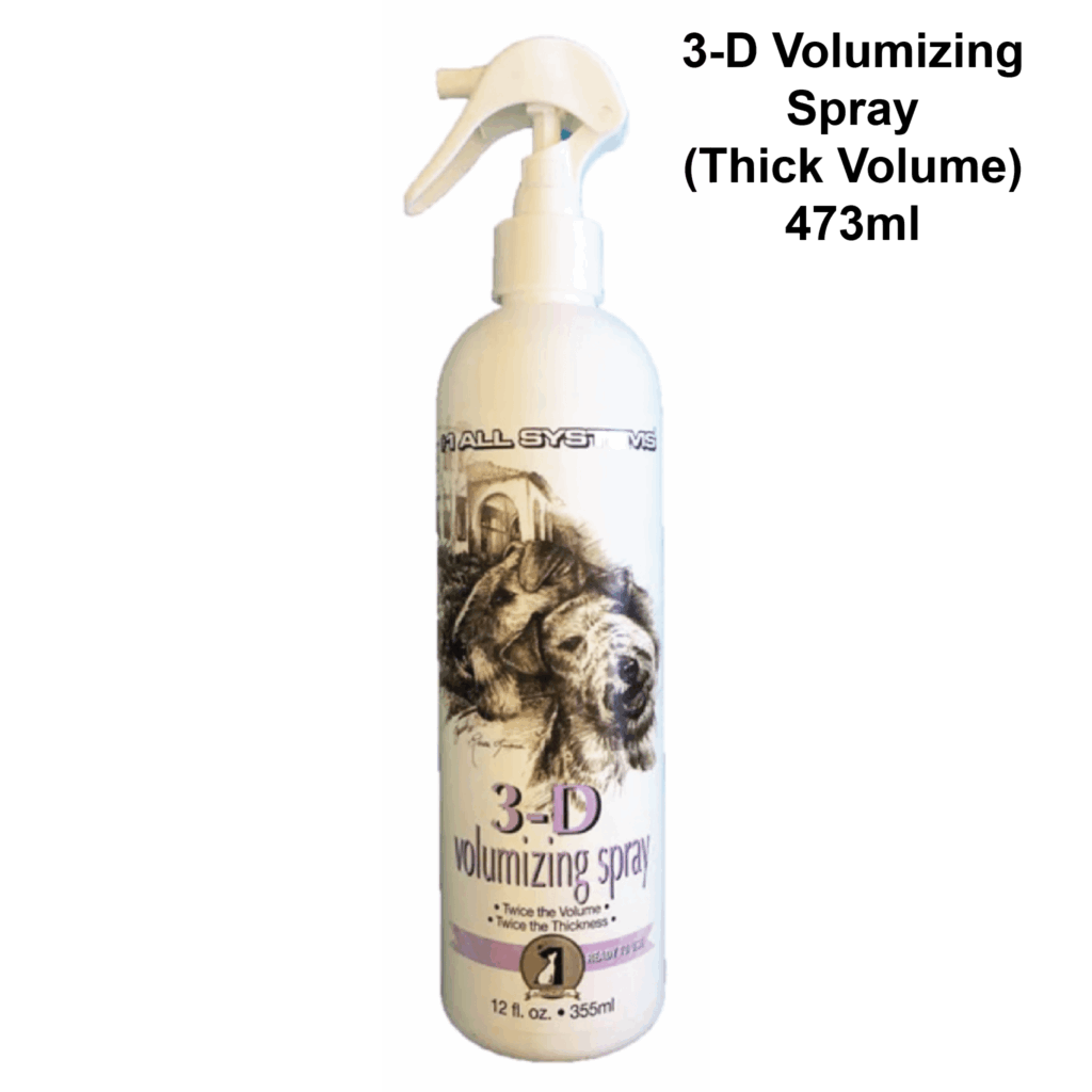 #1all Systems 3-D volumizing spray for Dogs and Cats PetMarket